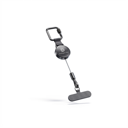 Attache Anti-Chute pour Smartphone avec Laisse Rétractable