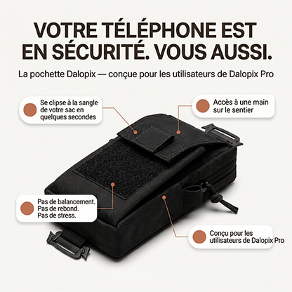 Pochette smartphone résistante aux intempéries